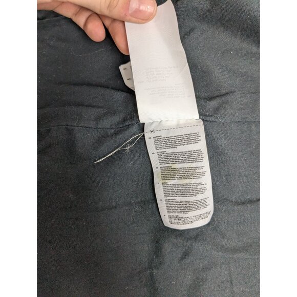 G STAR RAW Black Waxed Denim Jacket Biker Alt - Picture 11 of 15